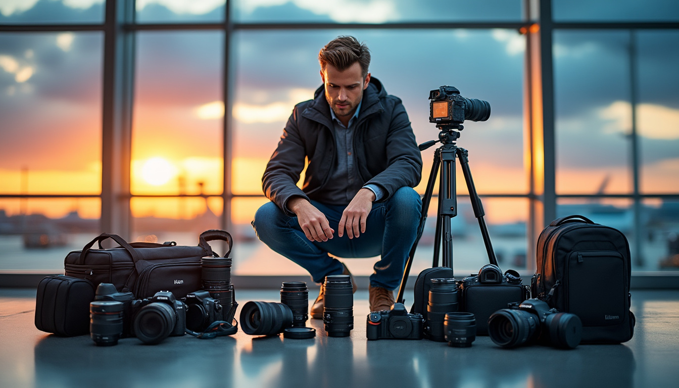 découvrez tous les conseils indispensables pour voyager en avion avec votre matériel photo en toute sécurité : réglementation, protection de vos équipements et astuces pour un voyage sans stress.